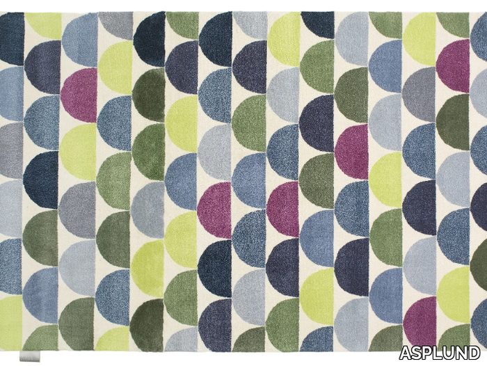 LAPP - Handmade rug with geometric shapes _ ASPLUND