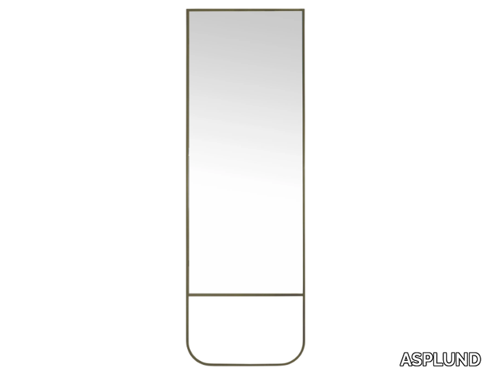 TATI - Freestanding rectangular framed metal mirror _ ASPLUND