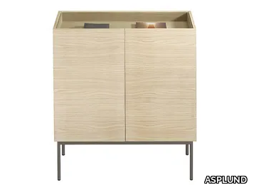 LUC CABINET 100 - Oak highboard with doors _ ASPLUND