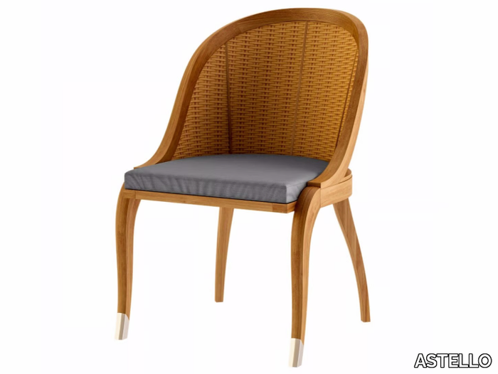 TULIPE - Teak garden chair _ ASTELLO