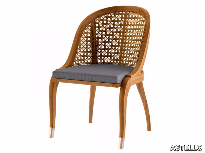 TULIPE - Teak garden chair _ ASTELLO