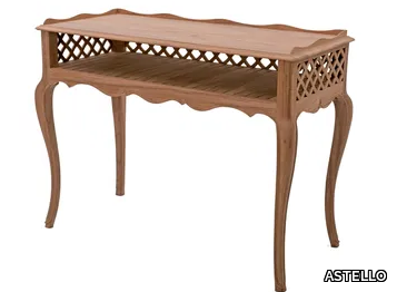 CYCLAMEN - Teak garden console _ ASTELLO