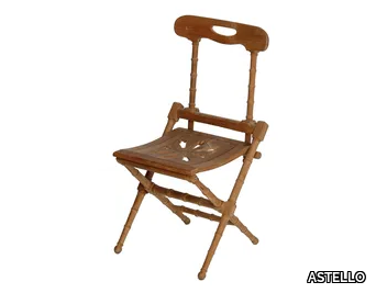 CLÉMATITE - Teak garden chair _ ASTELLO