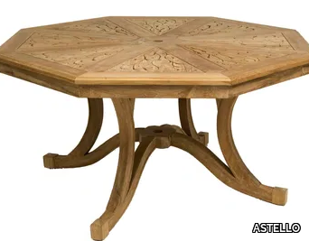 HIBISCUS - Teak dining table _ ASTELLO