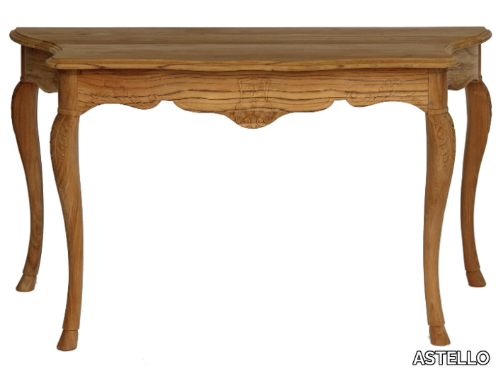 FLEUR DE LYS - Teak garden console _ ASTELLO