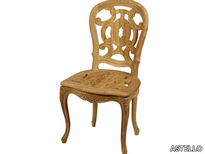 GARANCE - Teak garden chair _ ASTELLO