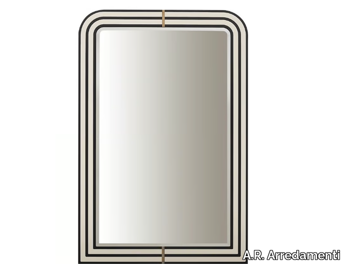 DILAN - Rectangular wall-mounted mirror _ A.R. Arredamenti