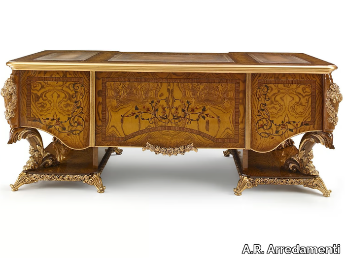 DOLCEVITA - Rectangular writing desk _ A.R. Arredamenti