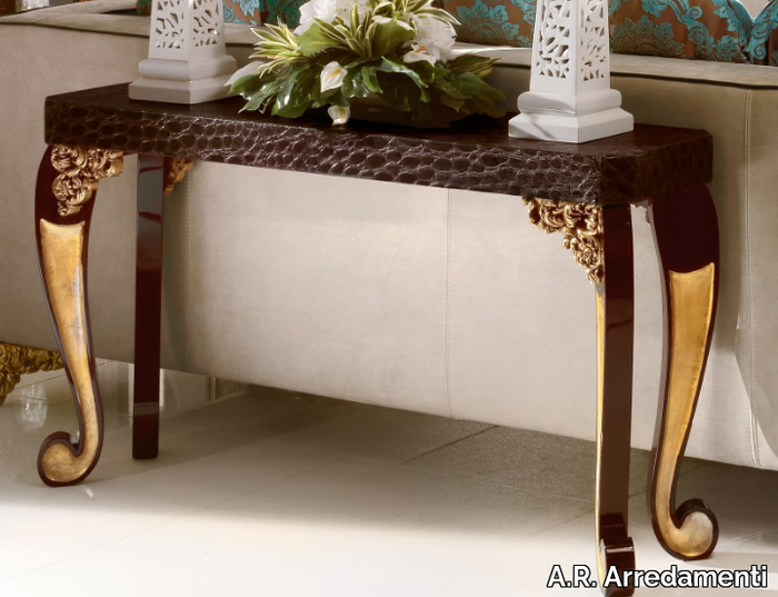 GRAND ROYAL - Rectangular console table _ A.R. Arredamenti