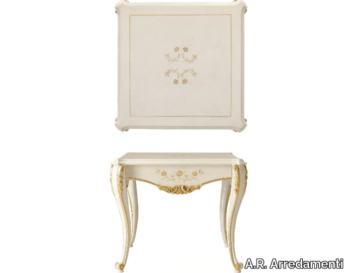 RICASOLI - Square high side table _ A.R. Arredamenti