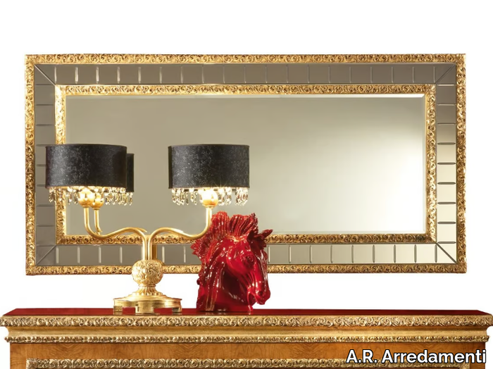 ROYAL - Rectangular wall-mounted mirror _ A.R. Arredamenti