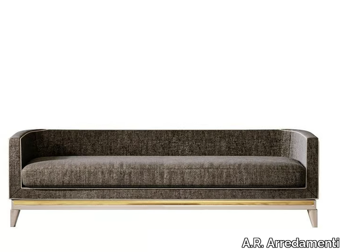 VICTOR - Upholstered fabric bench _ A.R. Arredamenti