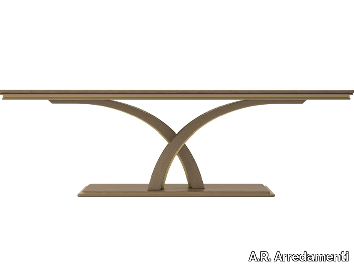 ALEXANDER - Rectangular wooden table _ A.R. Arredamenti