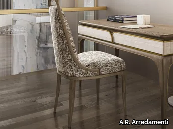 ALEXANDER - Upholstered fabric chair _ A.R. Arredamenti