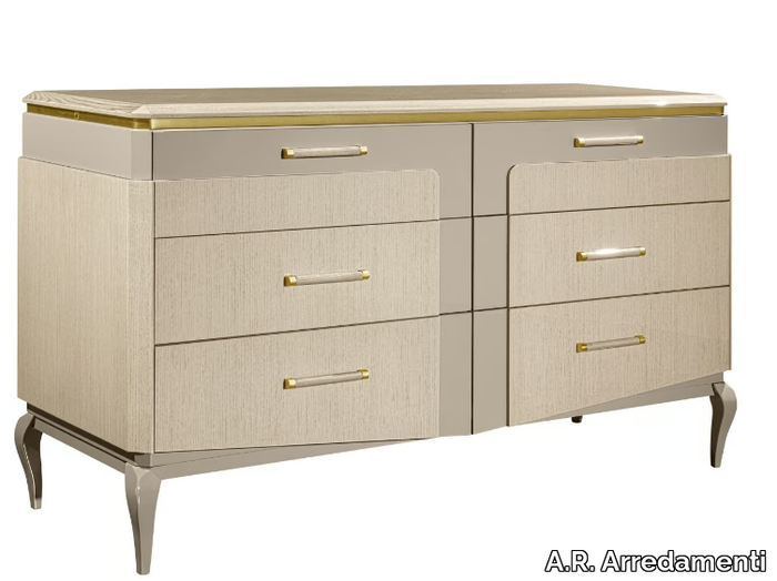 VICTOR - Wooden chest of drawers _ A.R. Arredamenti