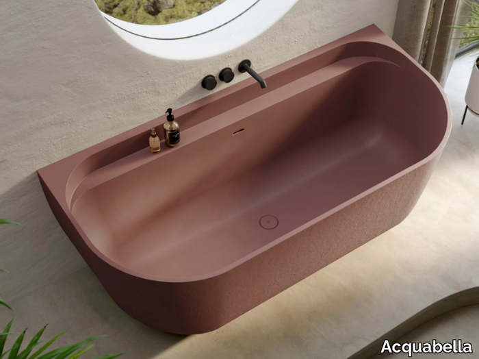 NOON SLATE - Oval Akron© bathtub _ Acquabella