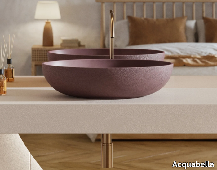 ON TOP - Oval single Akron© washbasin _ Acquabella