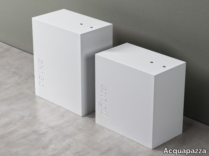 DIRTY - Corian® laundry container _ Acquapazza