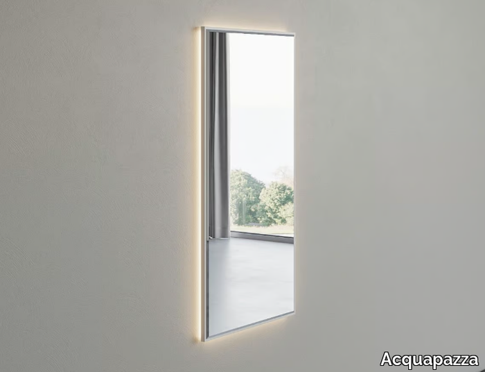 J4Q - Rectangular wall-mounted mirror _ Acquapazza