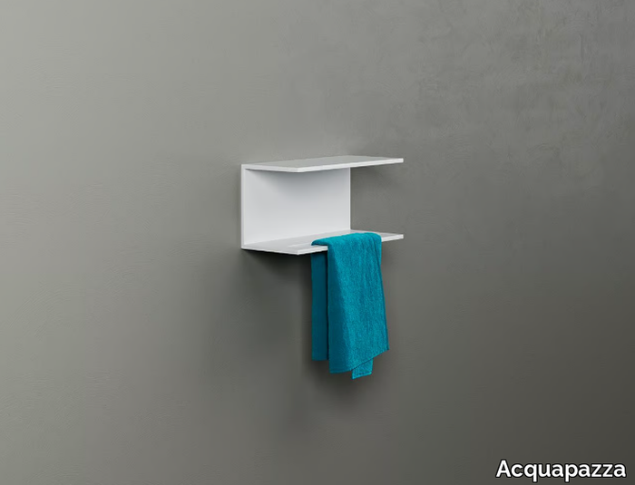 SISTEMA C PLUS - Corian® bathroom wall shelf _ Acquapazza