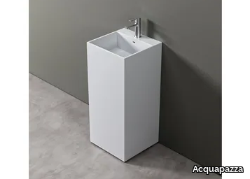 ICUBE MIX - Freestanding Corian® washbasin _ Acquapazza