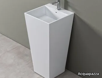 PRISMA MIX - Freestanding Corian® washbasin _ Acquapazza