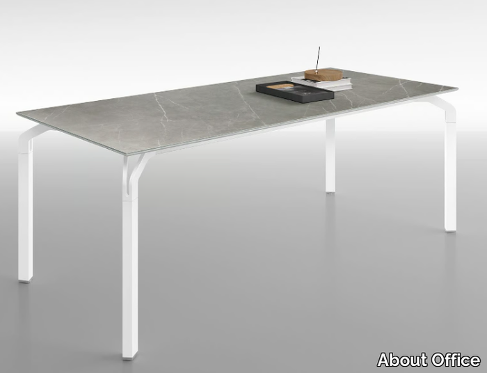 YOGA - Laminam® office desk / meeting table _ About Office