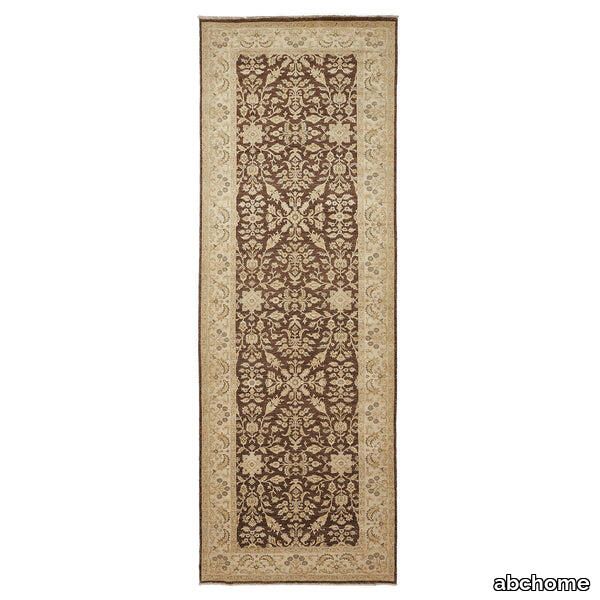 Brown Traditional Wool Runner