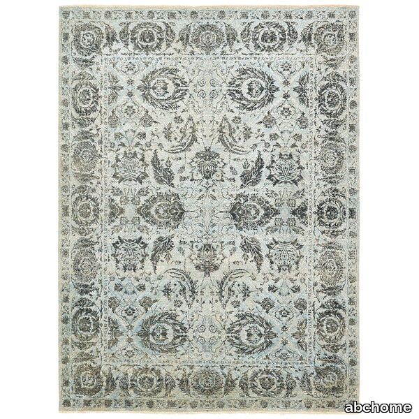 Blue Traditional Wool Rug