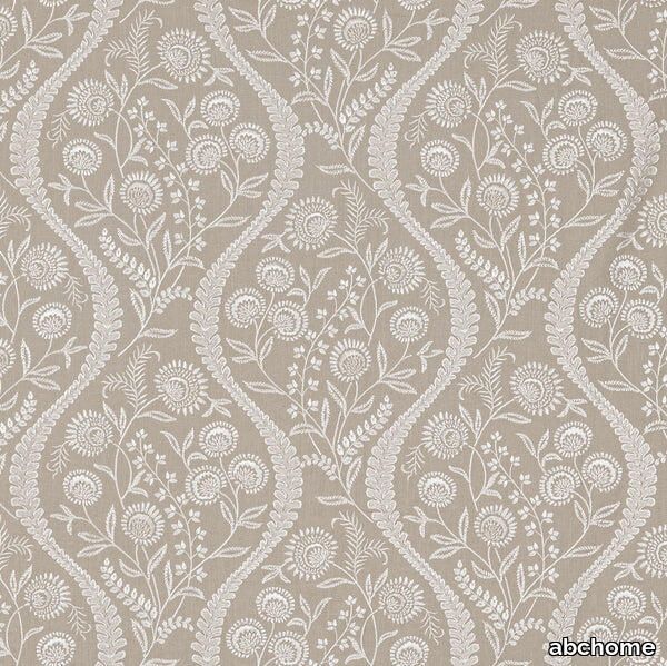 Linen Embroidered Fabric