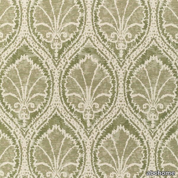 Celadon Texturedd Damask Fabric