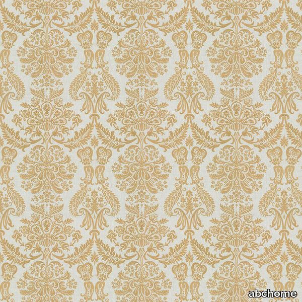 White Gold Embroidered Fabric