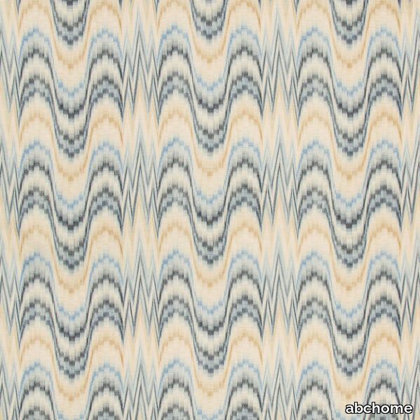 Indigo Wave Printed Fabric