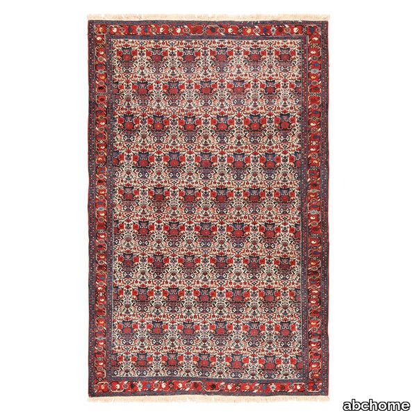 Red Vintage Persian Sarouk Farahan Rug