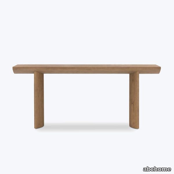 Simple Oak Console Table