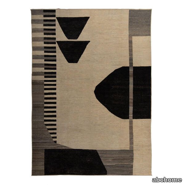 Natural Modern Wool Kilim