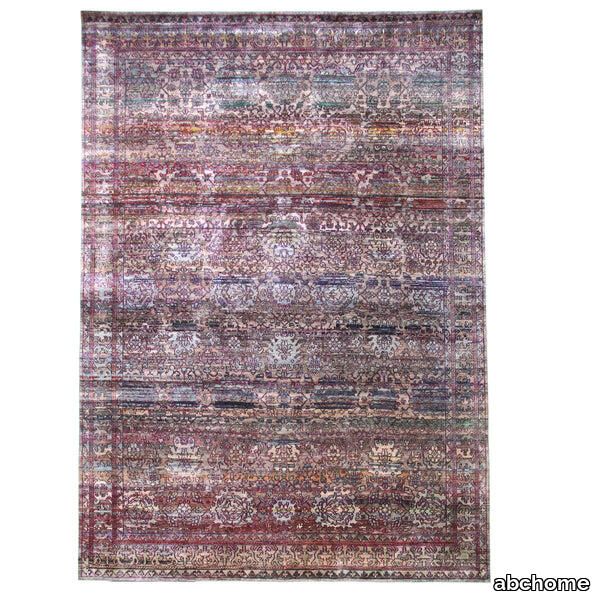 Purple Alchemy Transitional Silk Rug