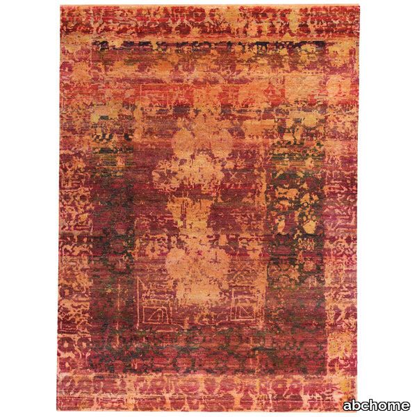 Red Alchemy Transitional Silk Rug