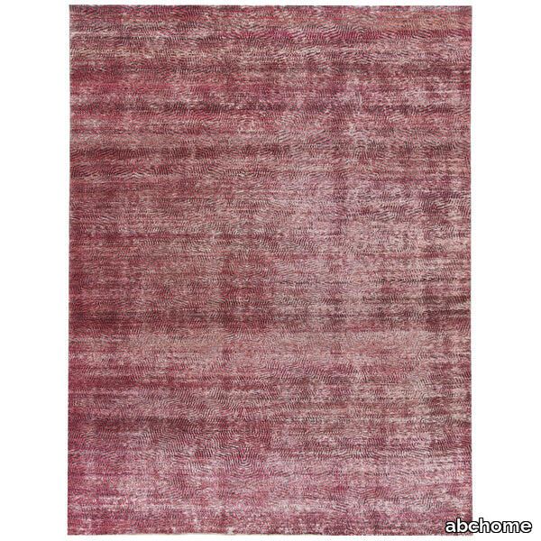 Pink Alchemy Transitional Wool Linen Cotton Blend Rug