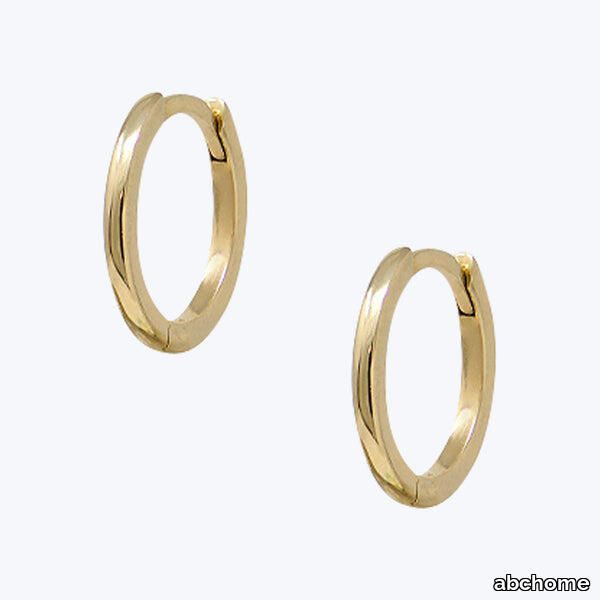 Classique 12mm Gold Hoops