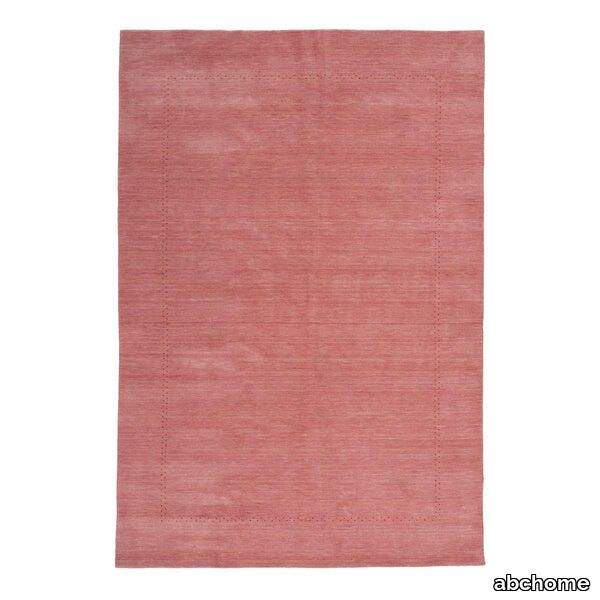 Pink Solid Indo Gabbeh Rug