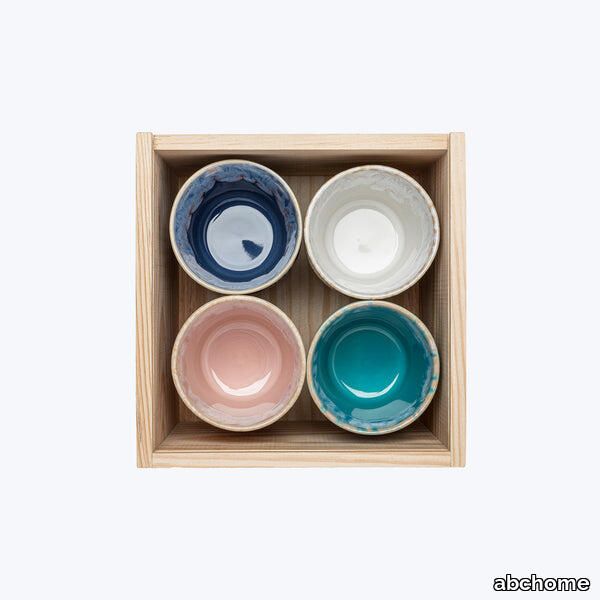 8 Multicolor Lungo Cups, Gift Box