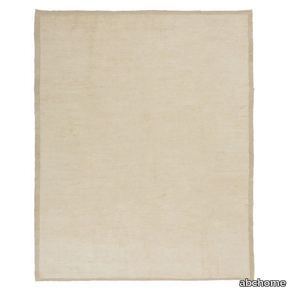 Cream Modern Wool Rug