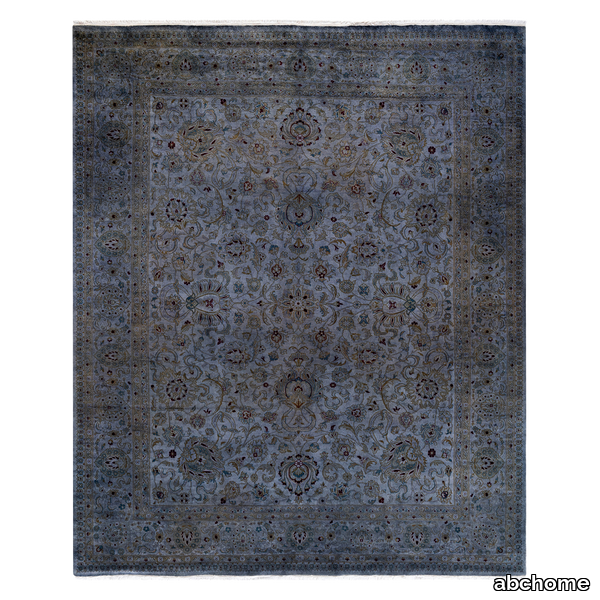 Blue Color Reform Overdyed Area Rug