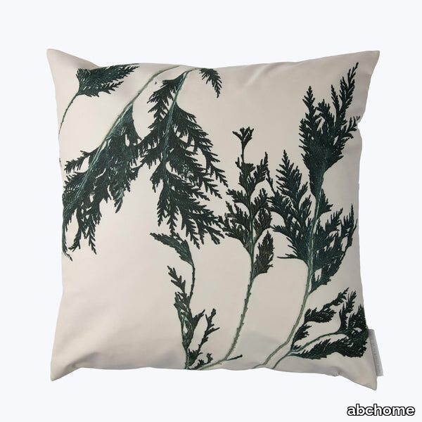 Forest Malachite Eco Suede Pillow