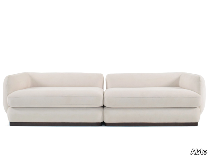 ALPHA - Modular 3 seater fabric sofa _ Able