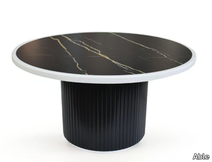 HELEN JR. - Round Solid Surface coffee table _ Able