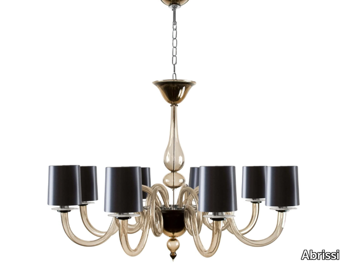COLE - Handmade Murano glass chandelier _ Abrissi