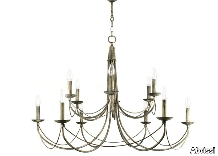 CASA - LED metal chandelier _ Abrissi