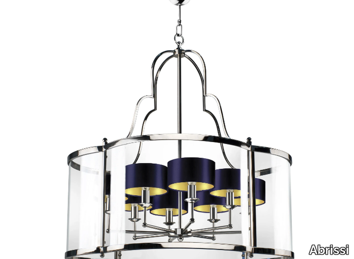 AREZZO CONTEMPORARY - Handmade brass pendant lamp _ Abrissi